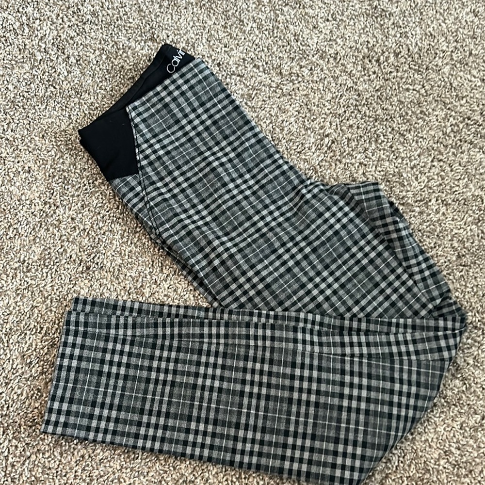 Calvin Klein plaid legging pant
